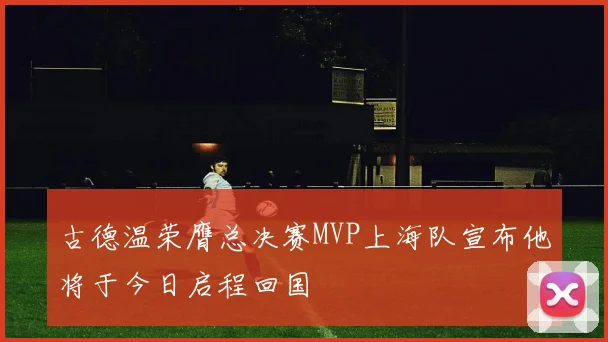 古德温荣膺总决赛MVP上海队宣布他将于今日启程回国